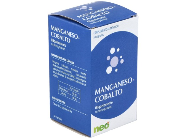 Manganeso-Cobalto Microgranulos Neo 50Cap.