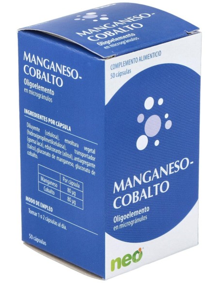 Manganeso-Cobalto Microgranulos Neo 50Cap.