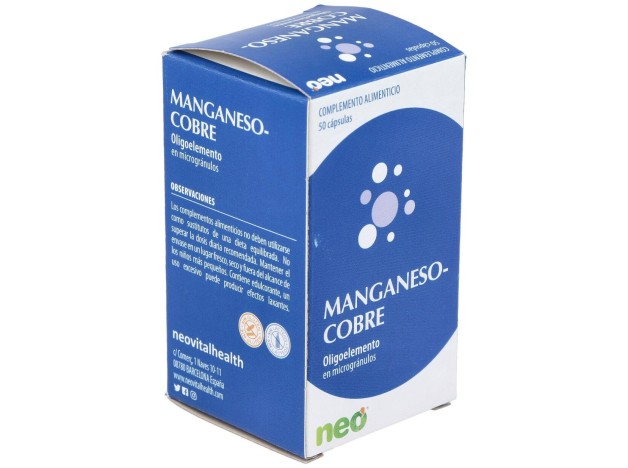 Manganeso-Cobre Microgranulos Neo 50Cap.