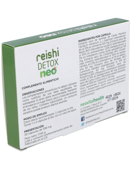 Reishi Detox Neo 30Cap.