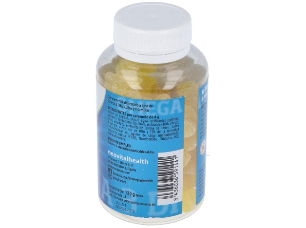Neo Peques Gummies Omega 3 Dha 30Gominolas