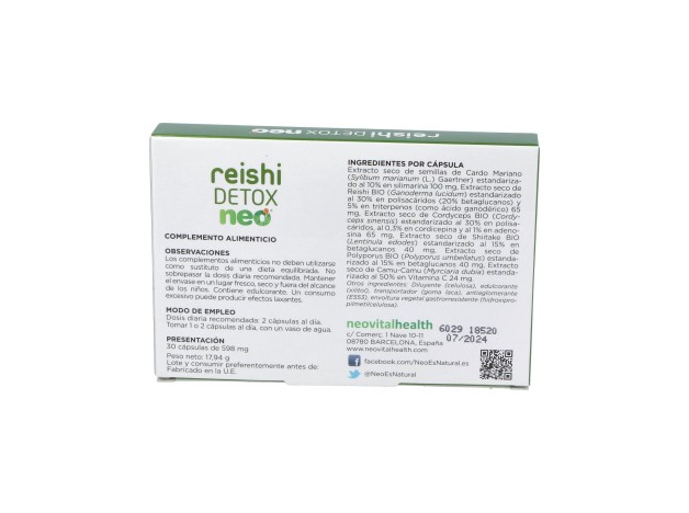 Reishi Detox Neo 30Cap.