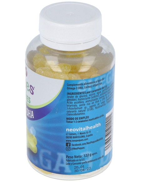 Neo Peques Gummies Omega 3 Dha 30Gominolas