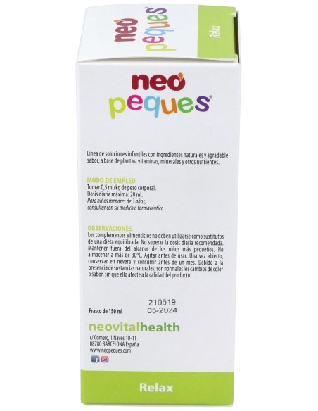 Neo Peques Relax, 150 Ml