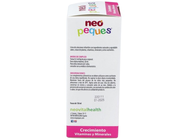 Neovital Neo Peques Crecimiento 150Ml