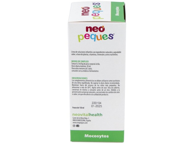 Neo Peques Mocosytos, 150 Ml