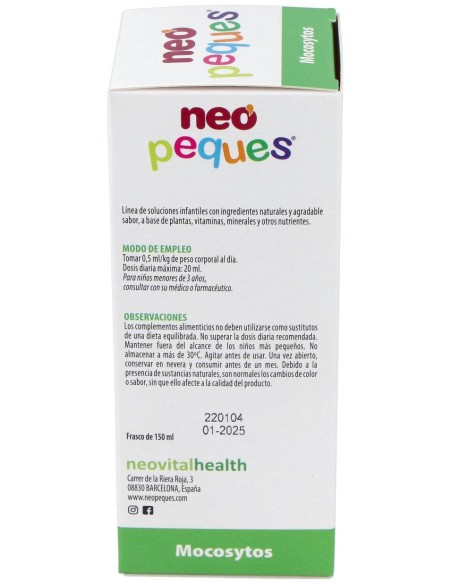 Neo Peques Mocosytos, 150 Ml