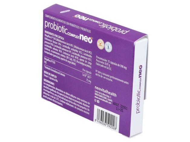 Probiotic Complex Neo, 15 Cápsulas