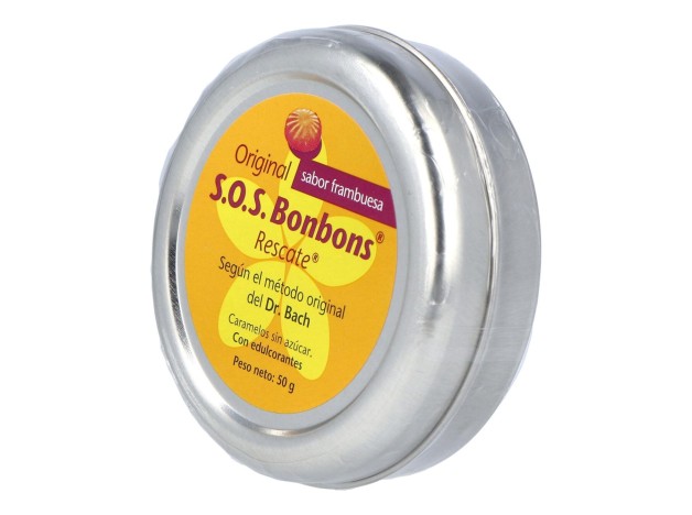Sos Flores De Bach Bombons Caramelos Lata 50Gr.