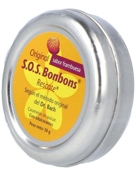 Sos Flores De Bach Bombons Caramelos Lata 50Gr.