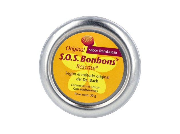 Sos Flores De Bach Bombons Caramelos Lata 50Gr.