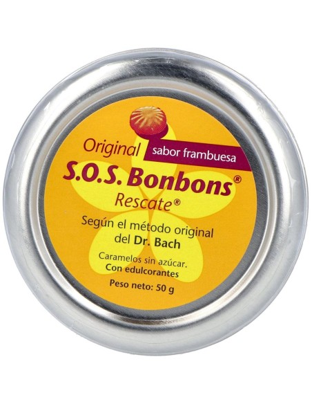 Sos Flores De Bach Bombons Caramelos Lata 50Gr.