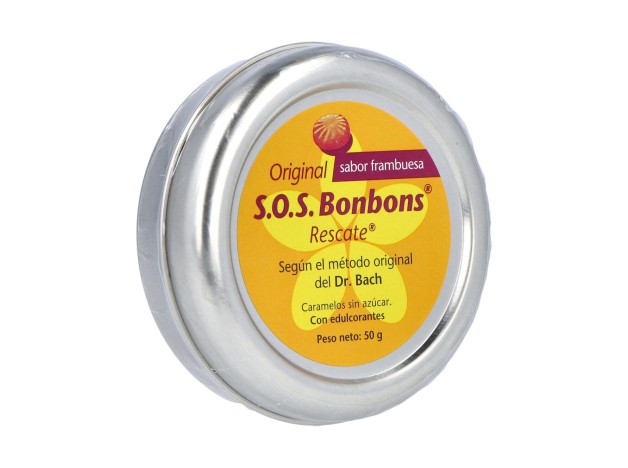 Sos Flores De Bach Bombons Caramelos Lata 50Gr.
