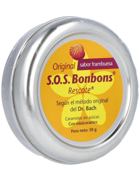 Sos Flores De Bach Bombons Caramelos Lata 50Gr.