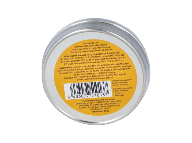 Sos Flores De Bach Bombons Caramelos Lata 50Gr.