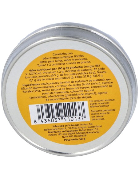 Sos Flores De Bach Bombons Caramelos Lata 50Gr.