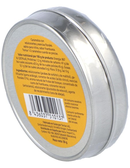 Sos Flores De Bach Bombons Caramelos Lata 50Gr.