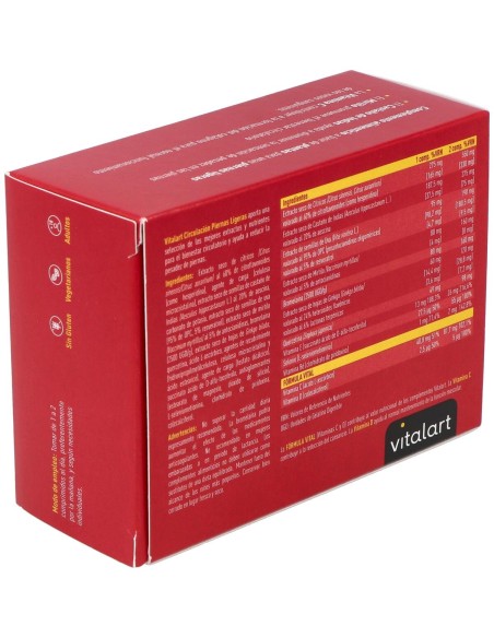 Vitalart Circulacion Piernas Ligeras 60Comp.