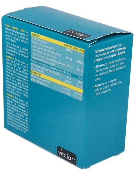 Vitalart Digestivo Confort 20Sticks