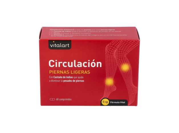 Vitalart Circulacion Piernas Ligeras 60Comp.