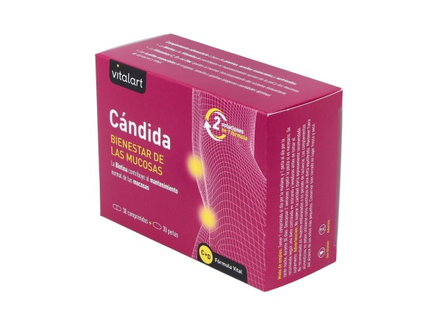Vitalart Cándida 30Comp + 30 Perlas