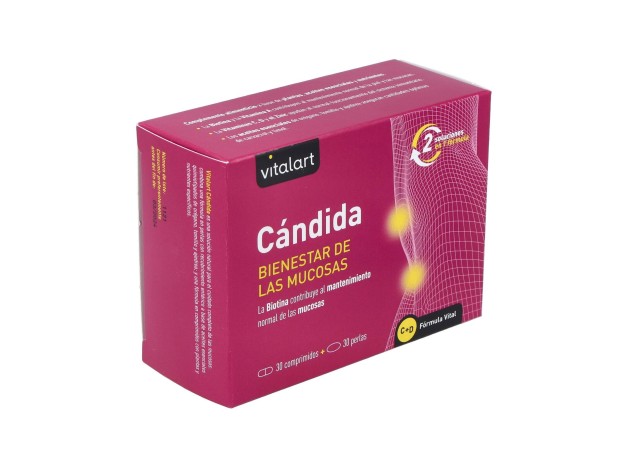 Vitalart Cándida 30Comp + 30 Perlas