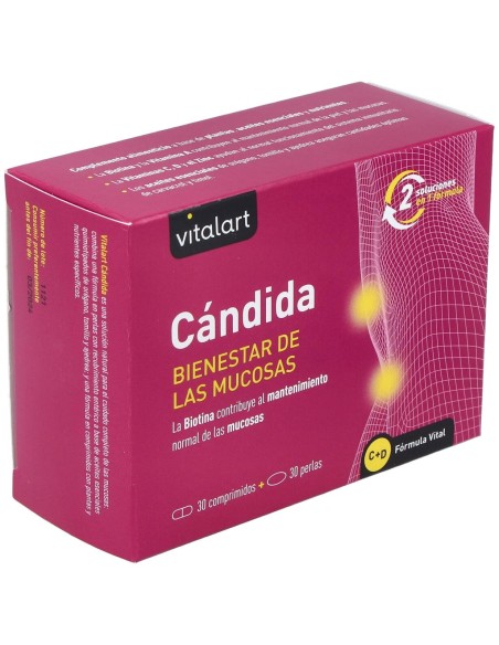 Vitalart Cándida 30Comp + 30 Perlas
