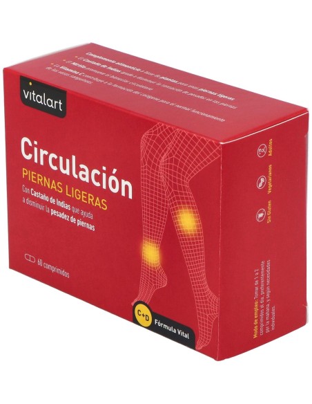 Vitalart Circulacion Piernas Ligeras 60Comp.