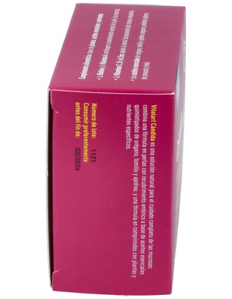 Vitalart Cándida 30Comp + 30 Perlas