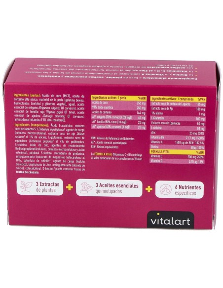 Vitalart Cándida 30Comp + 30 Perlas