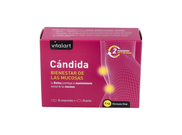 Vitalart Cándida 30Comp + 30 Perlas