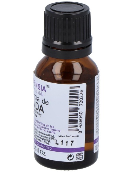 Aromasensia Aceite Esencial De Lavanda 15Ml