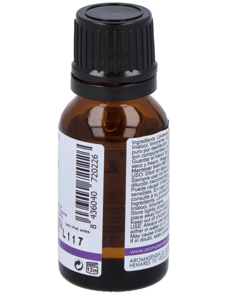 Aromasensia Aceite Esencial De Lavanda 15Ml