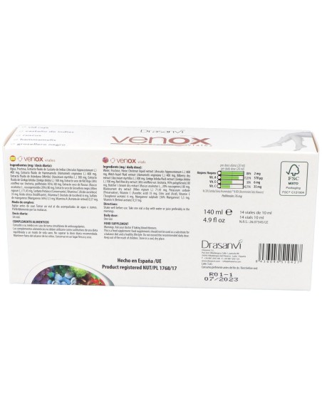 Drasanvi Venox Viales 14X10Ml