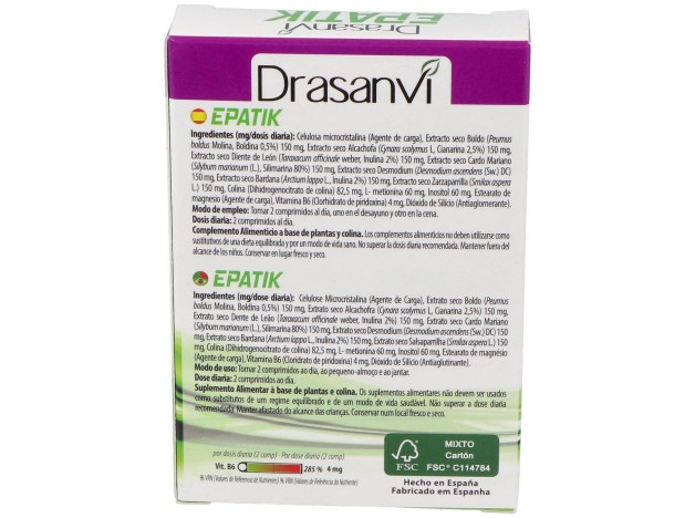 Drasanvi Epatik Detox 30Comp