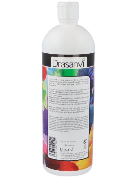 Drasanvi Champú Biotina Y Aloe Vera 1L