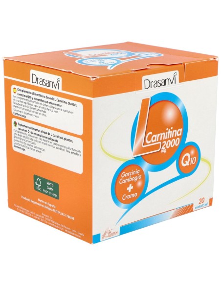 Drasanvi L-Carnitina 2000Mg 20 Viales