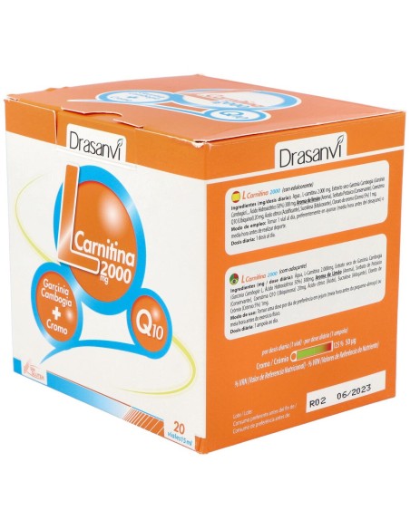 Drasanvi L-Carnitina 2000Mg 20 Viales