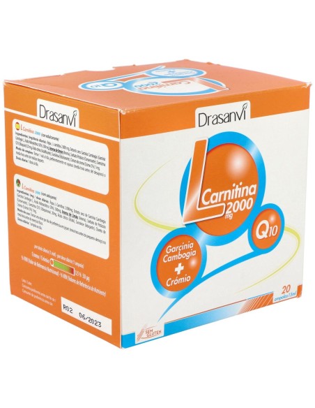 Drasanvi L-Carnitina 2000Mg 20 Viales