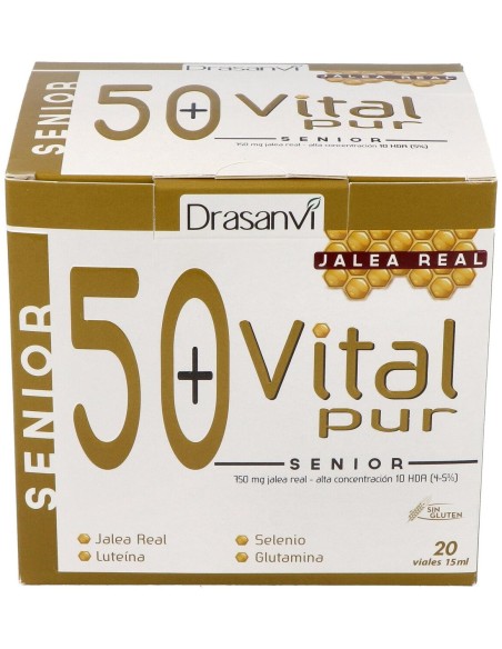Drasanvi Vitalpur Senior Jalea Real 750Mg 20X15Ml
