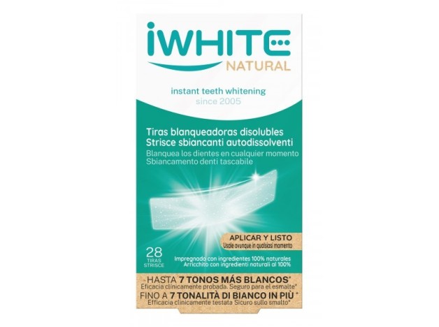 iWhite Tiras Blanqueadoras Disolubles 28 Tiras