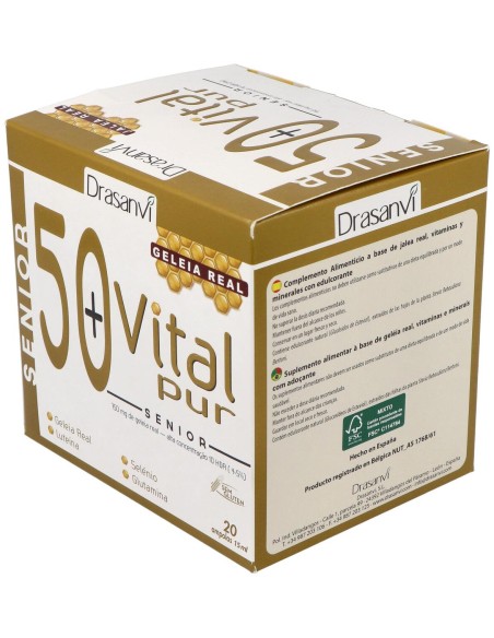 Drasanvi Vitalpur Senior Jalea Real 750Mg 20X15Ml