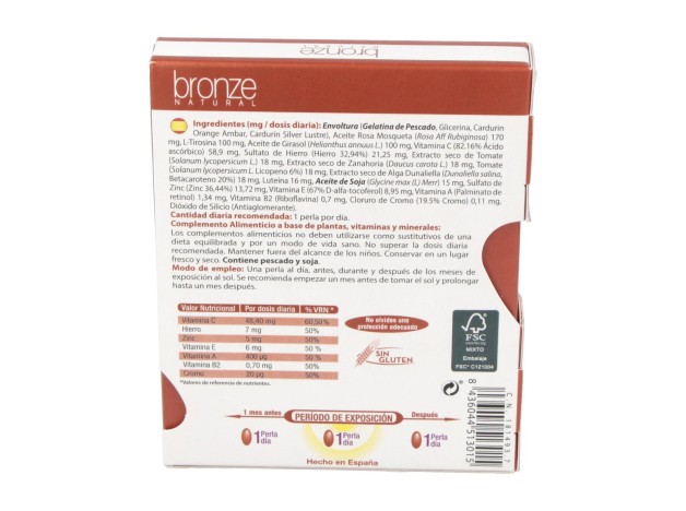 Drasanvi Bronze 30 Perlas