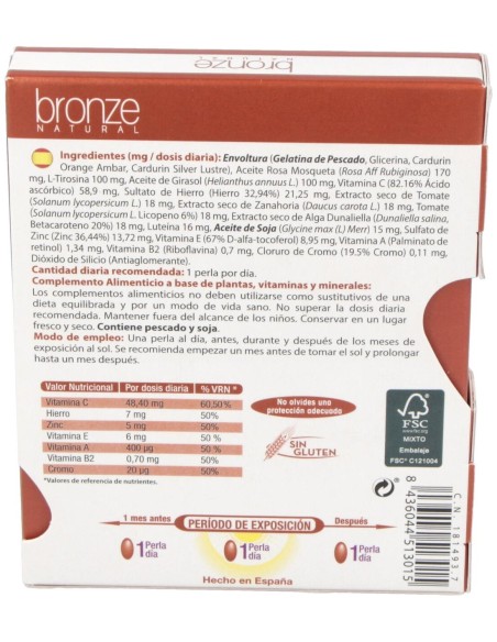 Drasanvi Bronze 30 Perlas