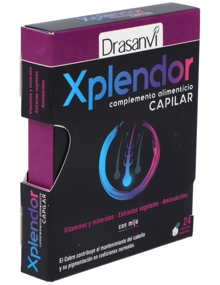 Drasanvi Anticaida Xplendor Capilar 24 Capsulas