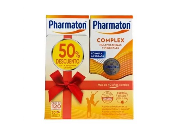 Pharmaton Complex 2 Envases 60 Comprimidos Pack