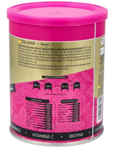 Collmar Beauty Colag. Marino Hidrol. Granada 275Gr