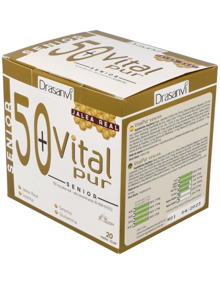 Drasanvi Vitalpur Senior Jalea Real 750Mg 20X15Ml