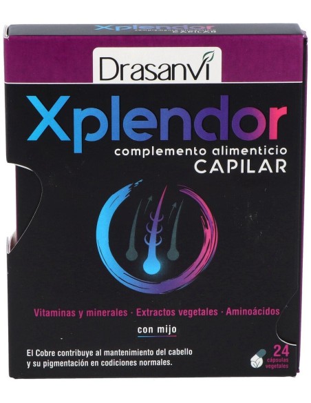 Drasanvi Anticaida Xplendor Capilar 24 Capsulas