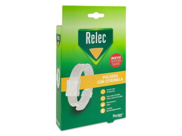 Relec Pulsera Aromática 1 Unidad Blanca